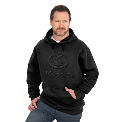 Embossed Unisex Motion Pullover Hoodie