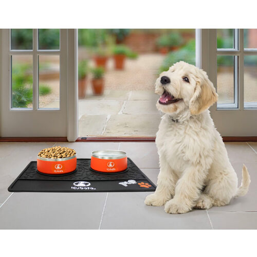 Dog Food/Water Mat - 2 PK