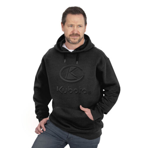 Embossed Unisex Motion Pullover Hoodie
